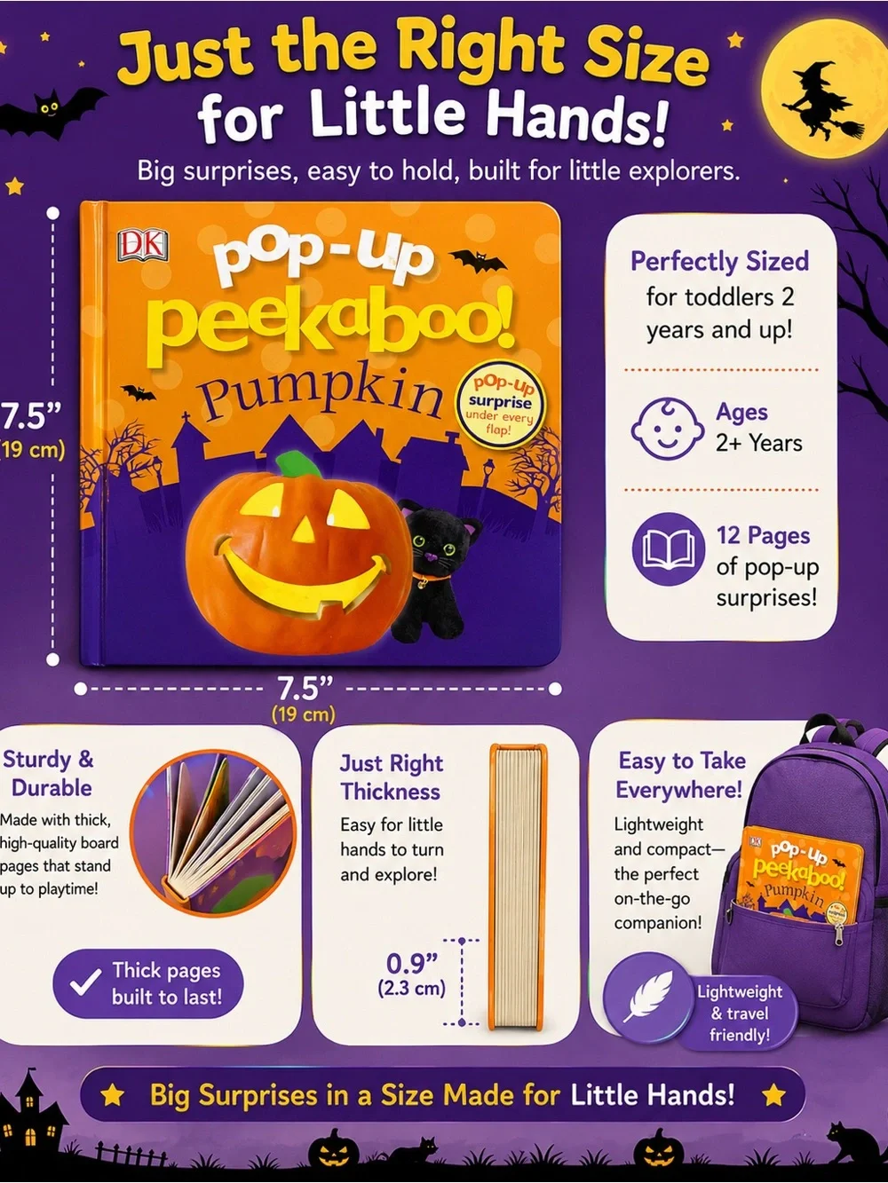 DK Pop Up Peek A Boo Pumpkin